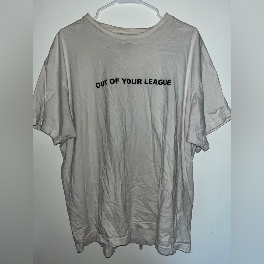 Teddy Fresh White 'Out of Your League' Tee